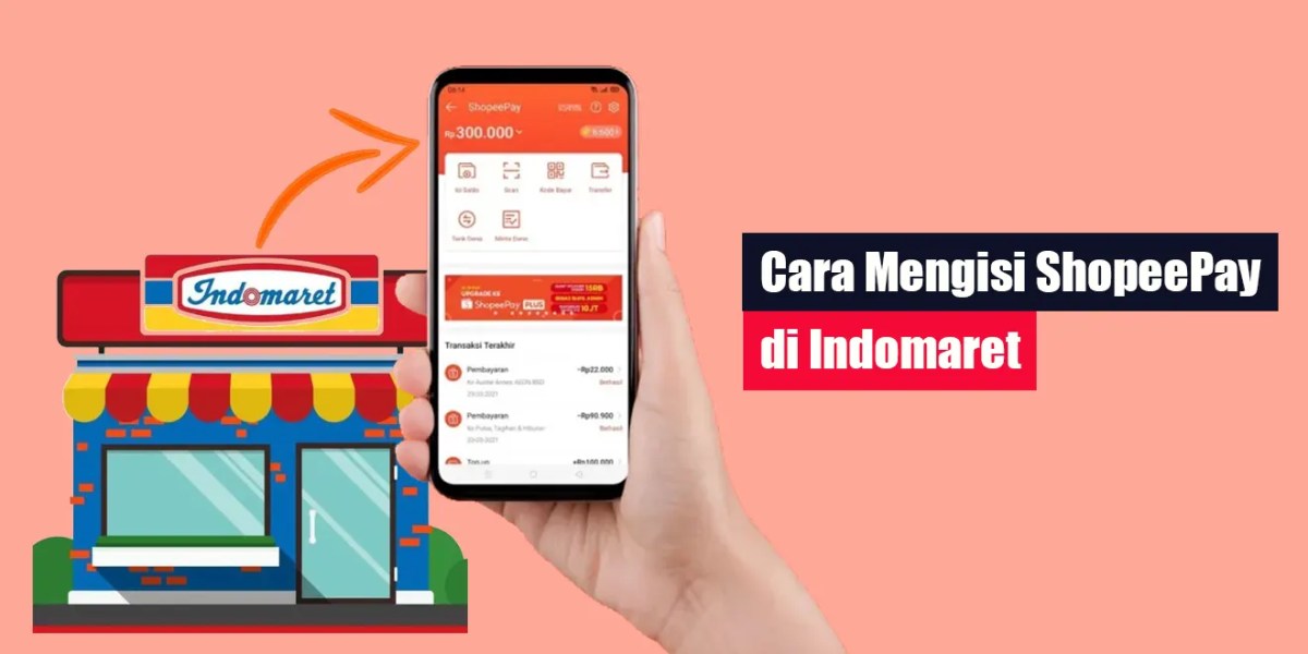 Cara mengisi shopeepay di indomaret