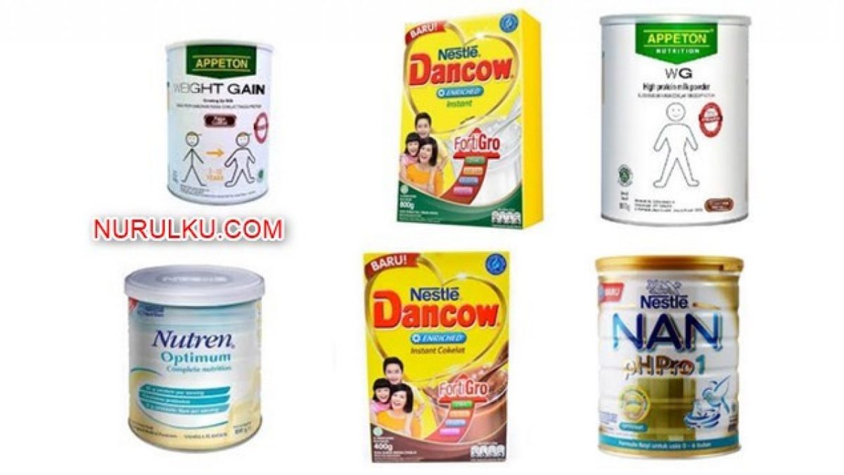 Susu penambah berat badan di indomaret