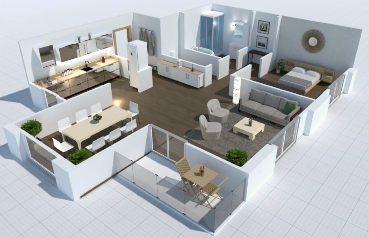 Aplikasi desain renderings membuat