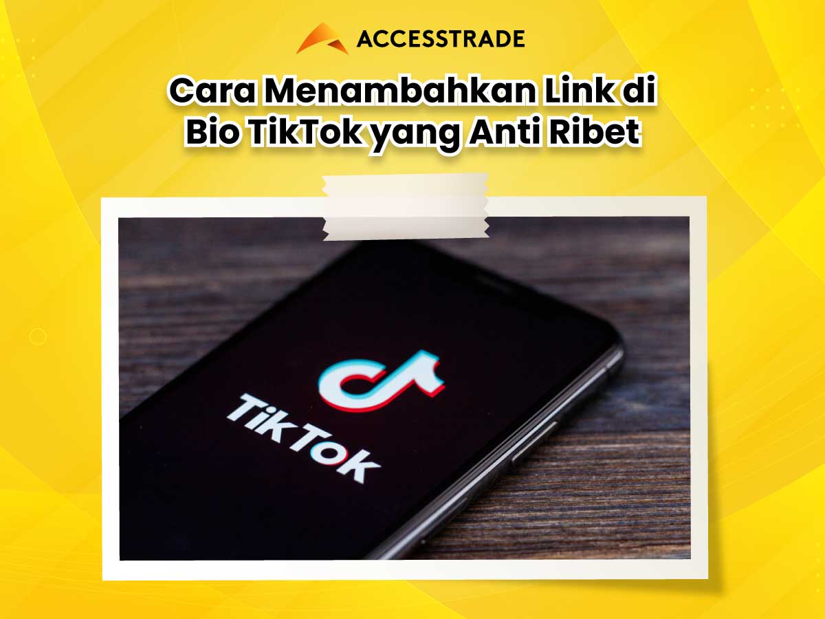 Cara menambahkan link di bio tiktok