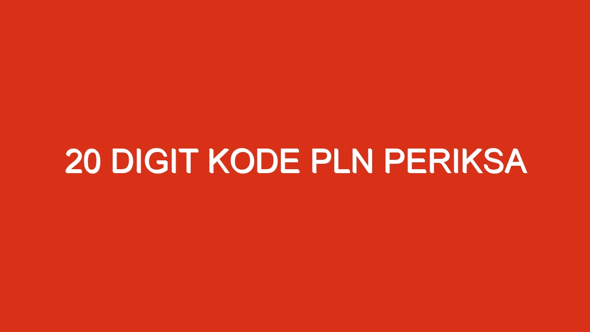 Listrik meteran prabayar meter pln kwh kode rahasia satuan perbedaan wh lampu tamper elektrologi kumpulan umum secara terbagi dua elektronik