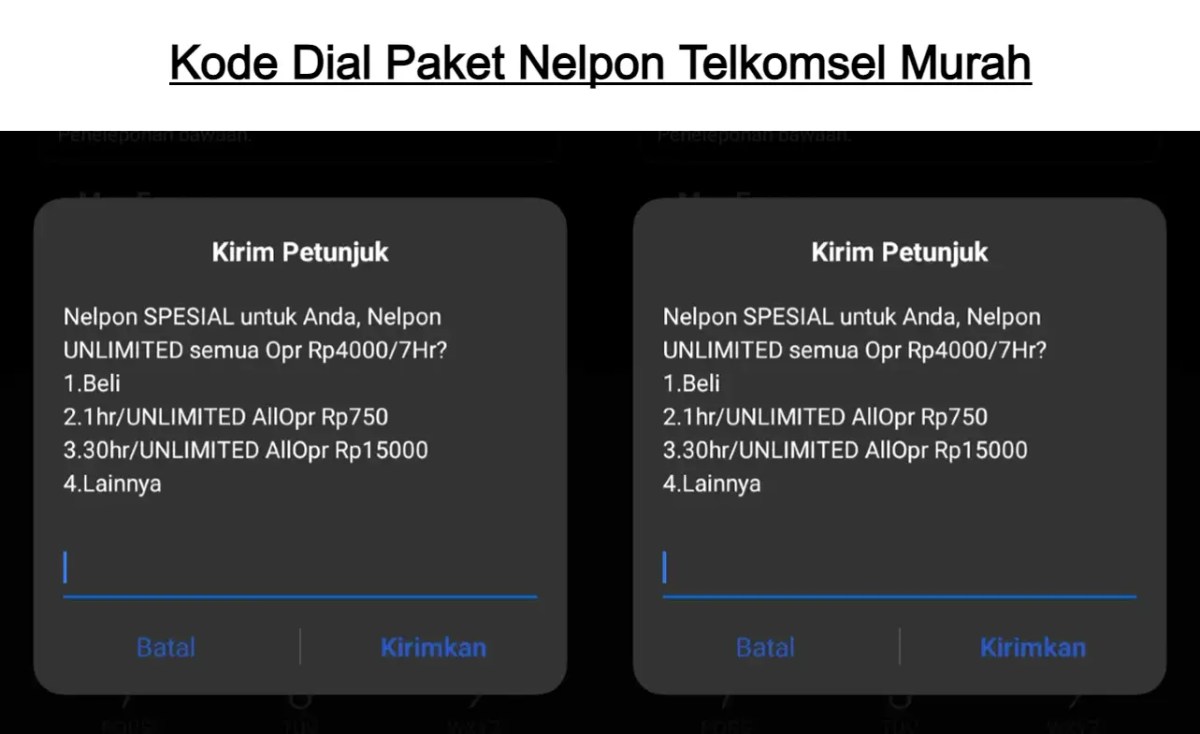 Paket nelpon telkomsel murah