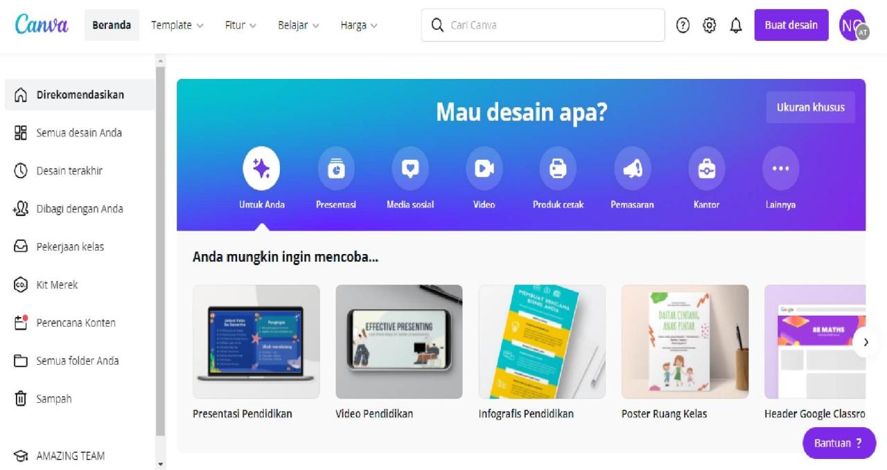 Pembelajaran aplikasi dengan tutorial