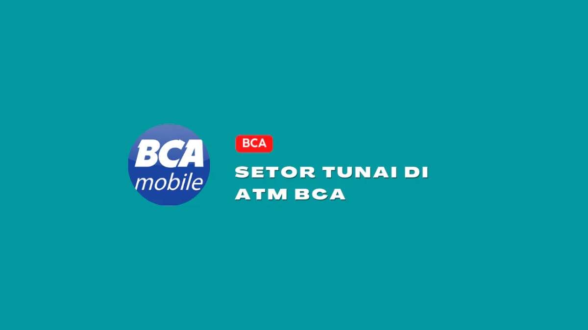 Bca tunai atm setor tarik kartu tanpa rekening uang masukan setoran pilih lain selesai uangnya lalu dari deh sesuai pastikan
