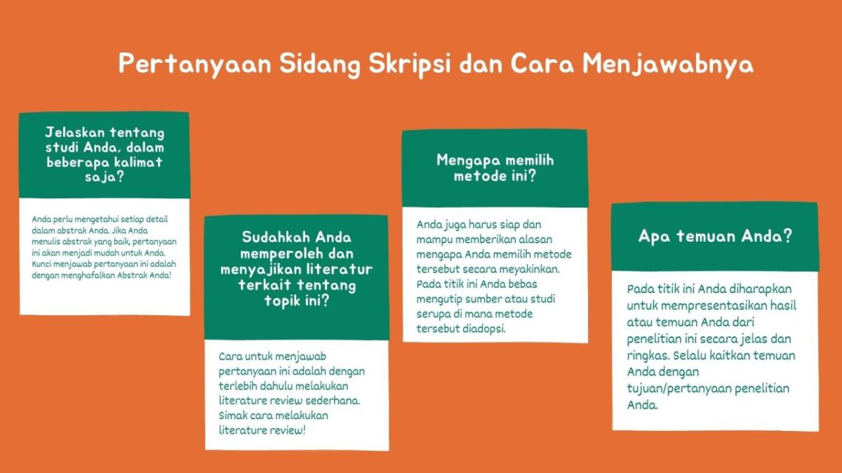 Sidang menjawabnya