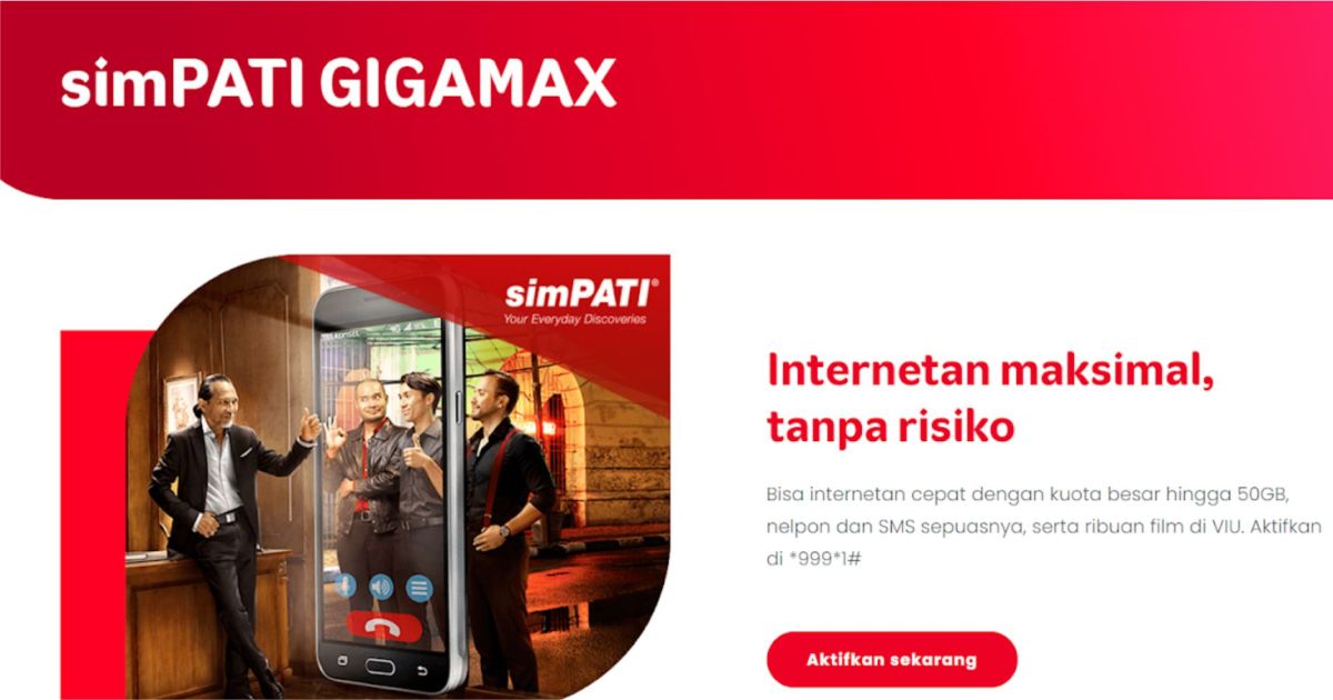 Paket gigamax bisa digunakan untuk apa saja
