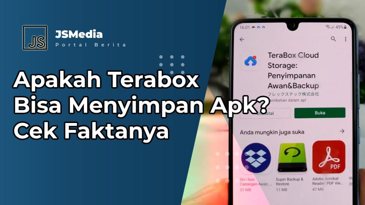 Apakah terabox bisa menyimpan aplikasi