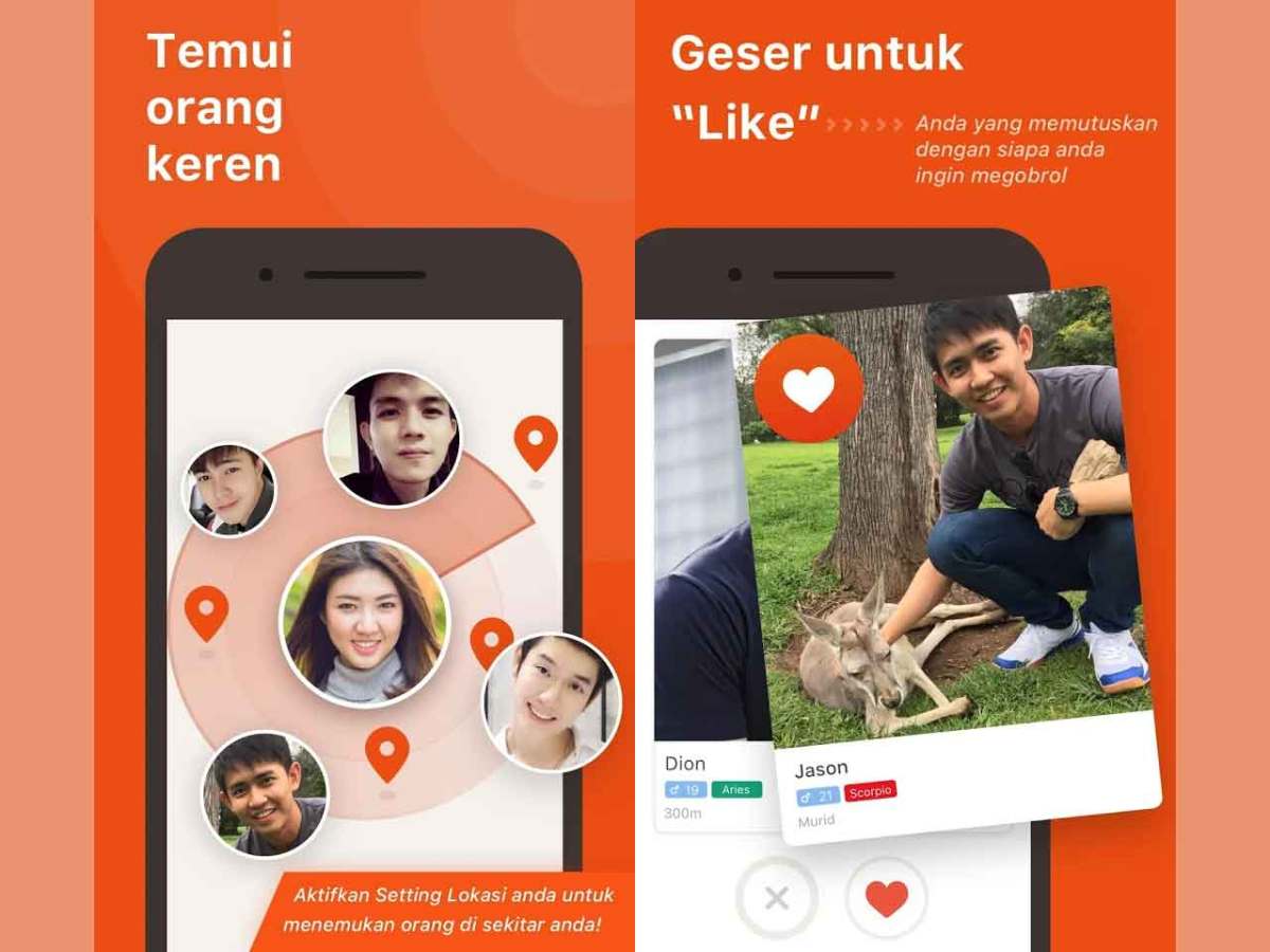 Aplikasi cari teman terdekat