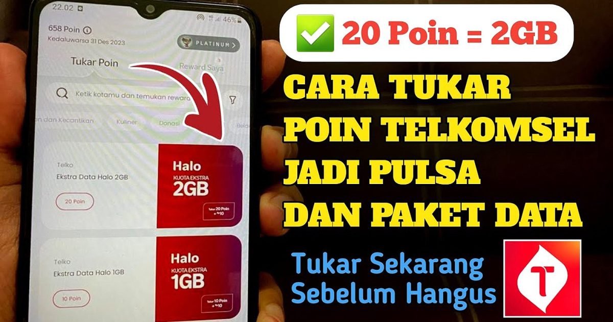 Poin tukar telkomsel