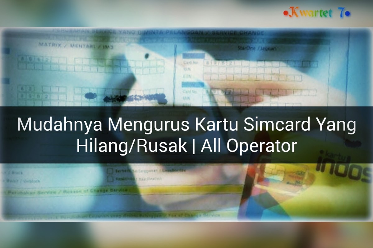 Cara mengganti kartu xl dengan nomor yang sama