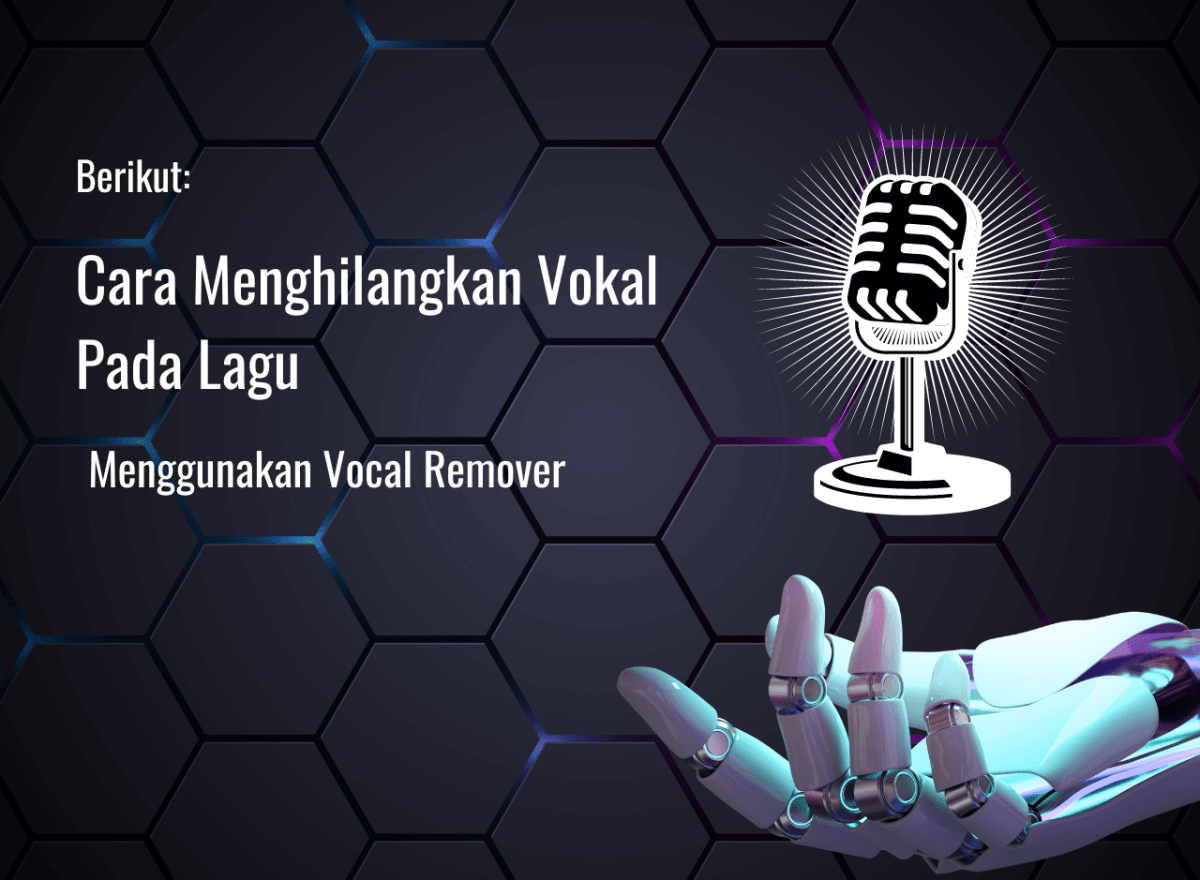 Menghilangkan lagu vokal dari secara
