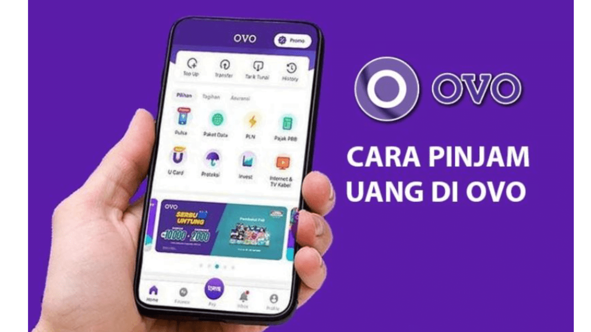 Cara pinjam uang di aplikasi ovo