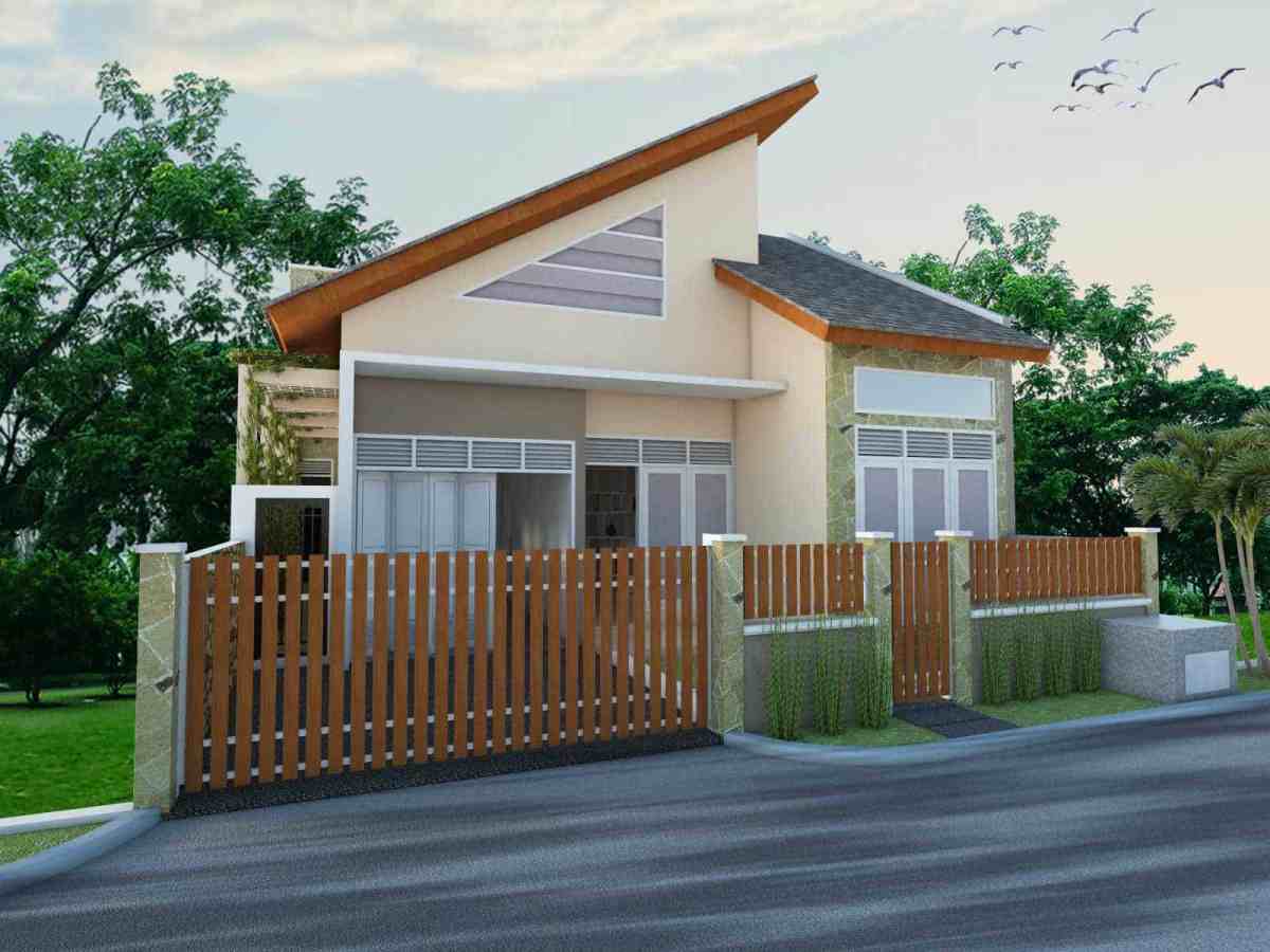 Rumah sederhana minimalis desa