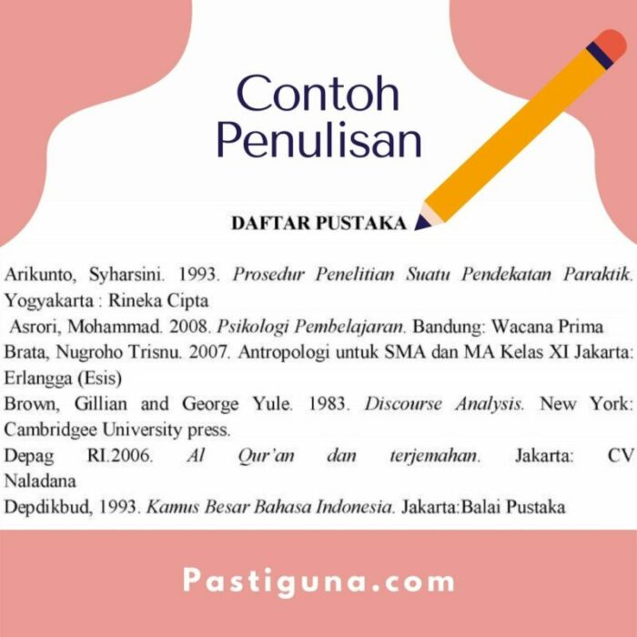 Pustaka daftar menulis ilmiah karya benar domainesia saja