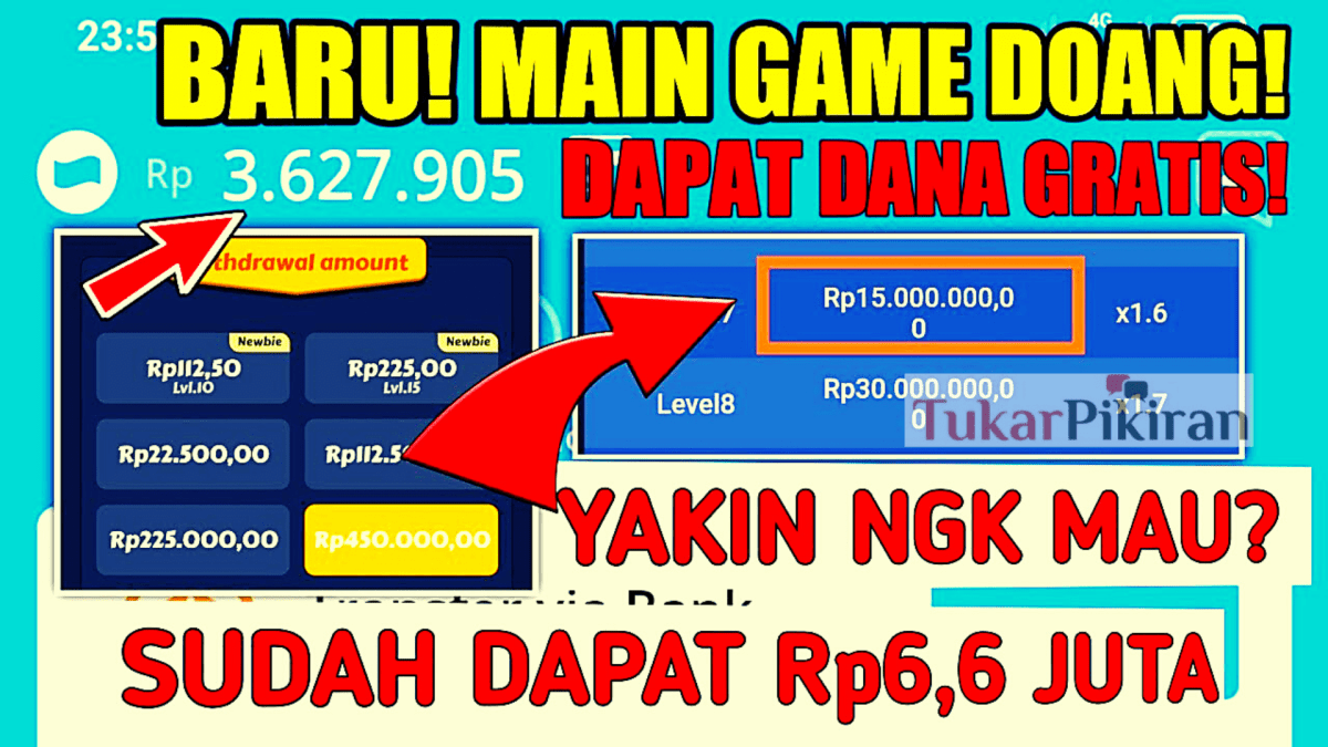 Penghasil saldo uang apk