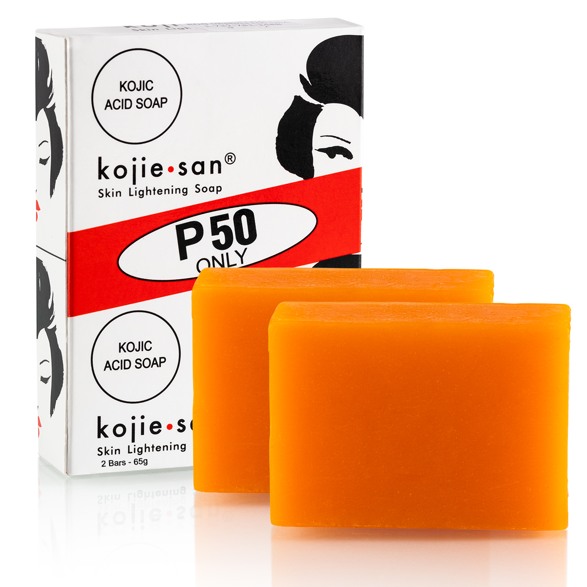 Kojie kojic lightening sabun brightening shopee bevi 135g 65g orderbeautysupply pigment ernesto