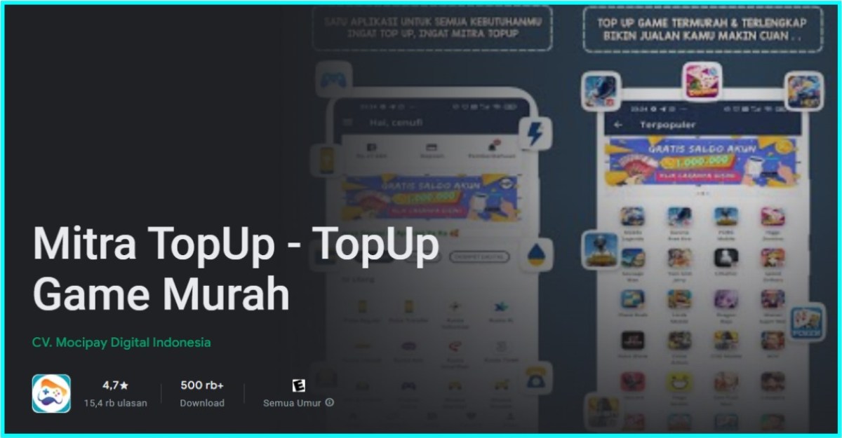 Aplikasi top up ff termurah pakai pulsa