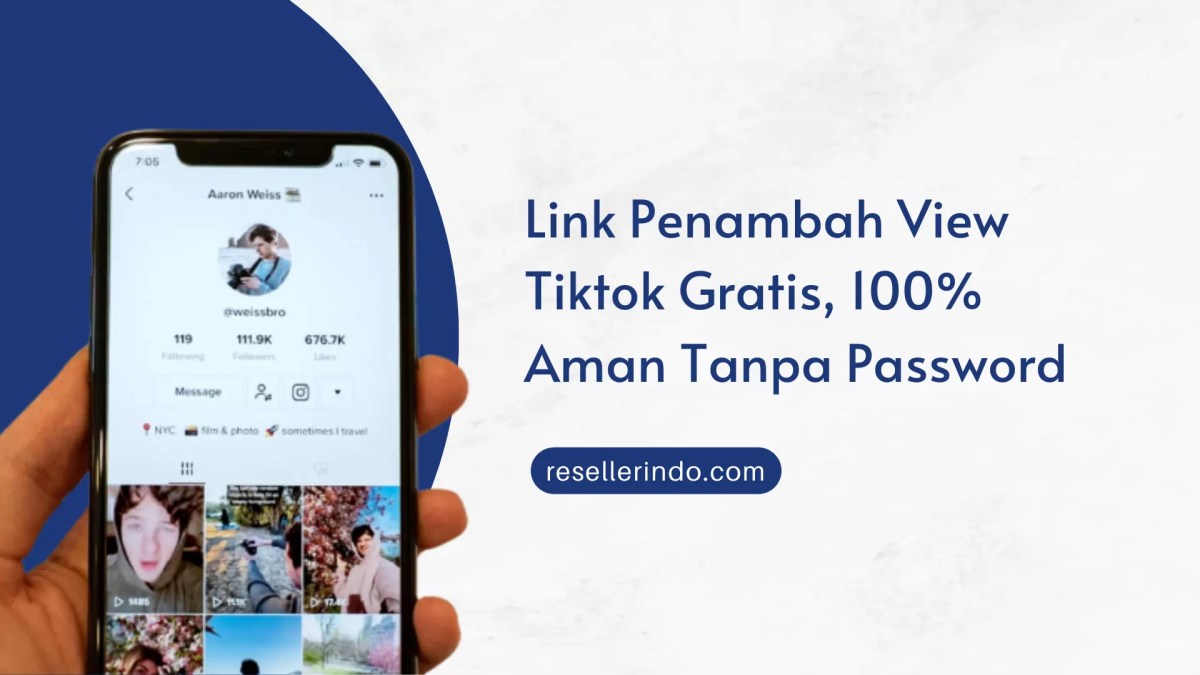 Link penambah view tiktok gratis