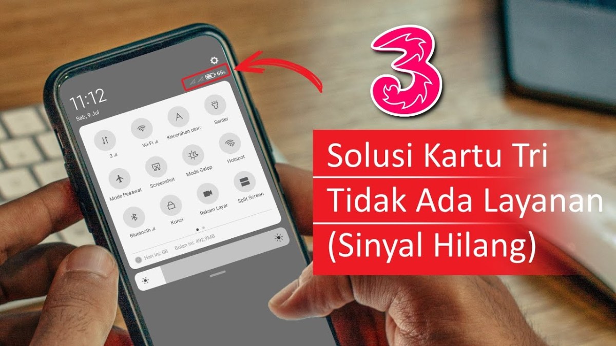 Cara mengatasi sinyal tri hilang
