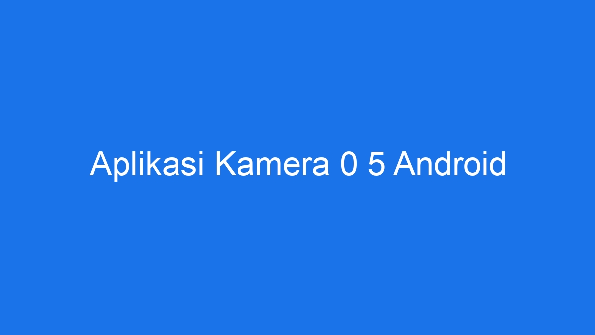 Terbaik aplikasi keren