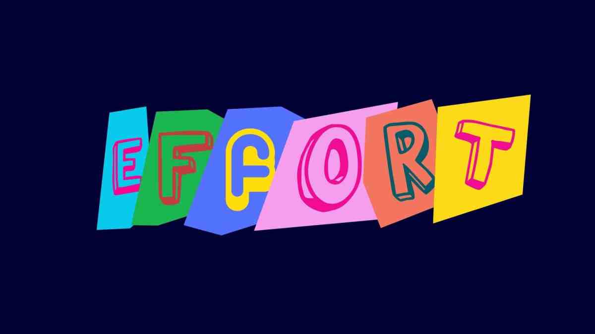 Arti effort dan feedback dalam hubungan