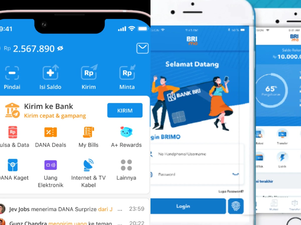 Gagal top up dana via brimo