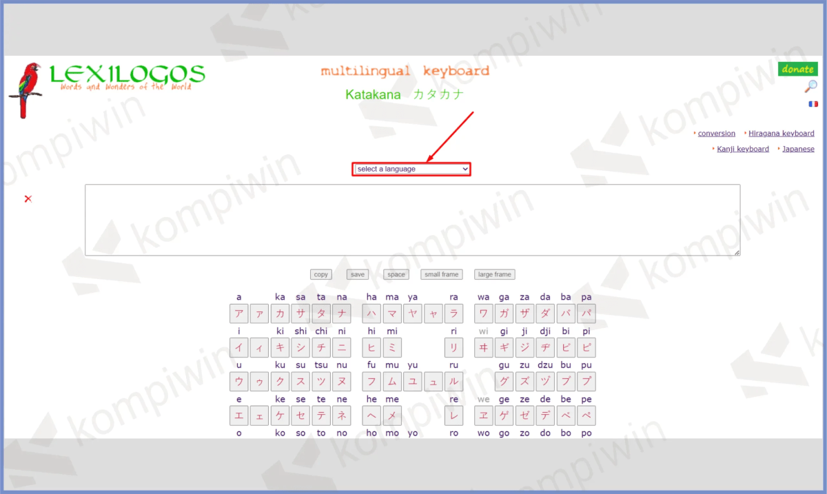 Cara membuat nama sendiri menjadi tulisan jepang