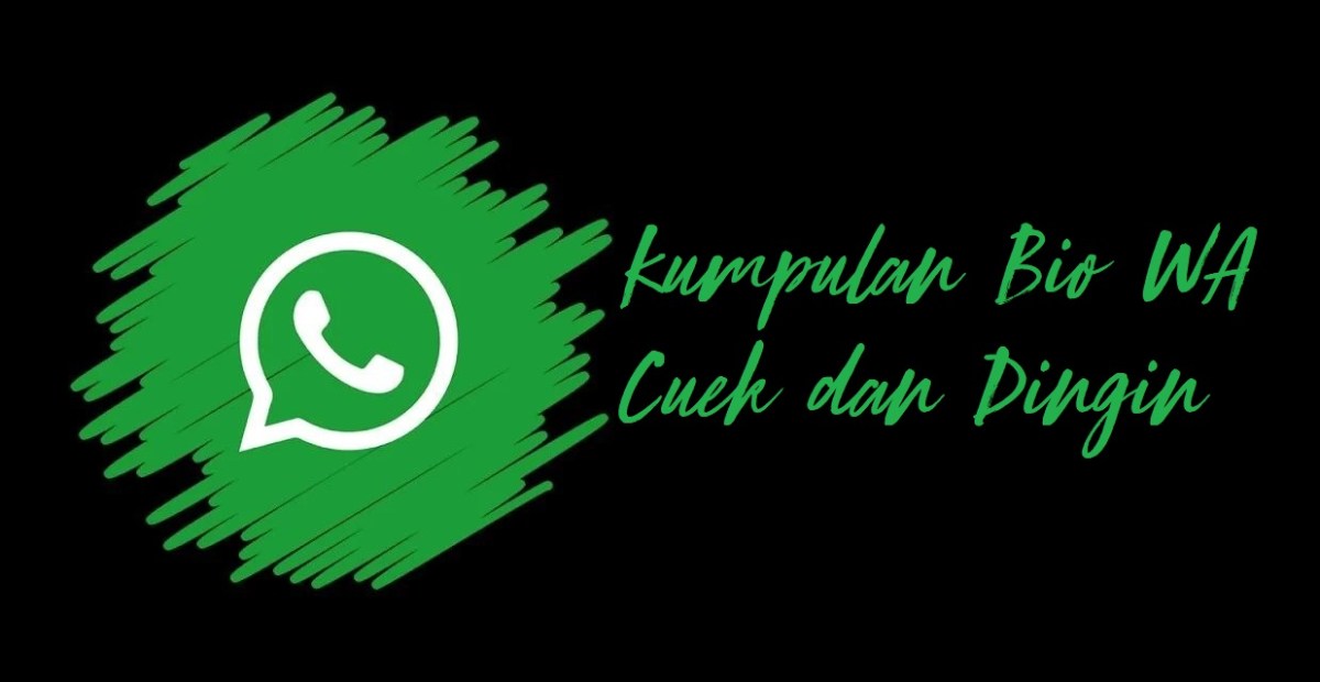 Bio wa cuek dingin singkat dan aesthetic