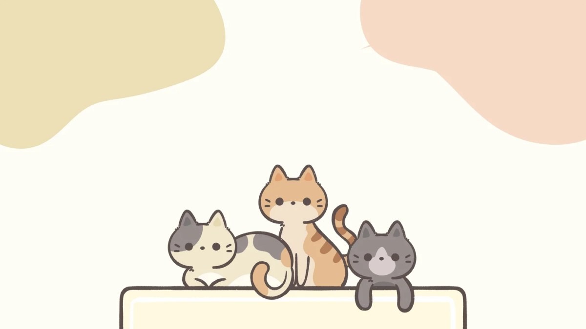 Lockscreen wallpaper kucing aesthetic