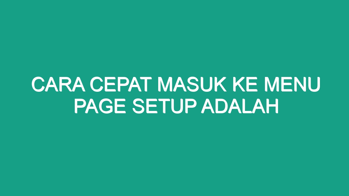 Aplikasi menu cepat perintah berisi