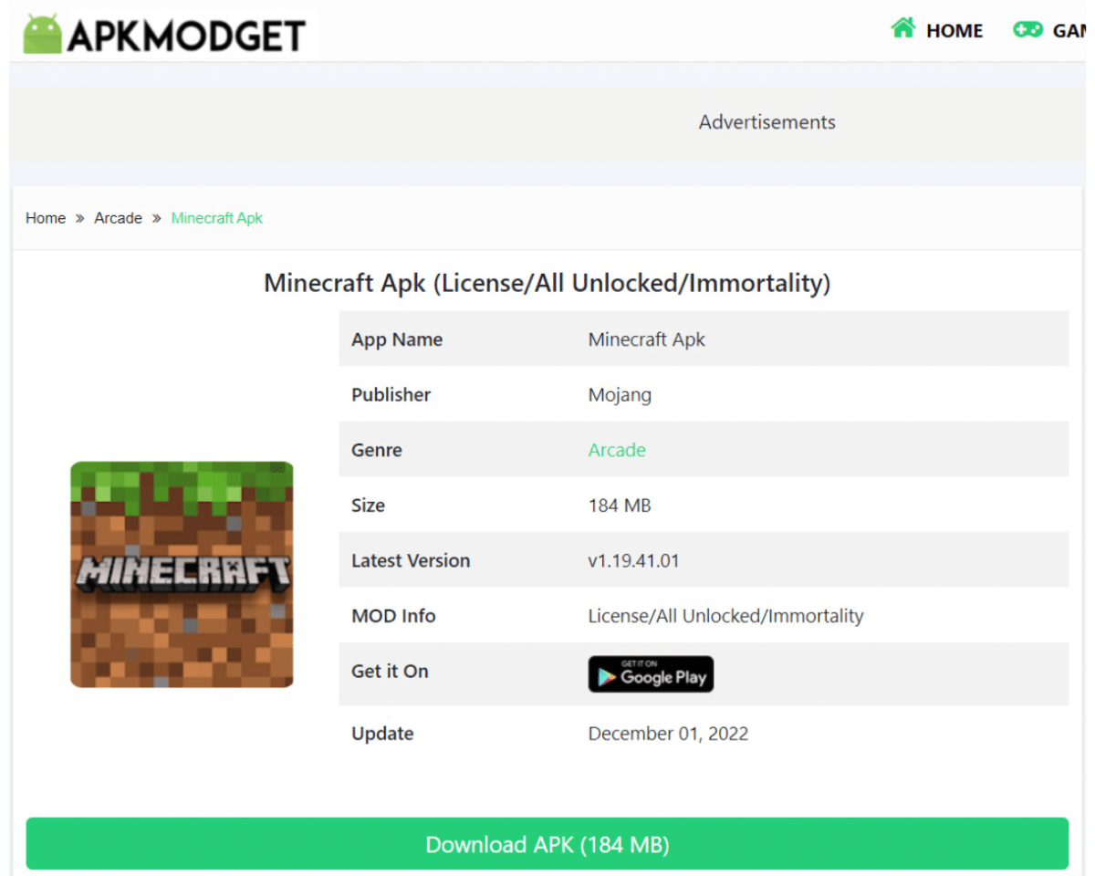 Cara download minecraft bayar jadi gratis