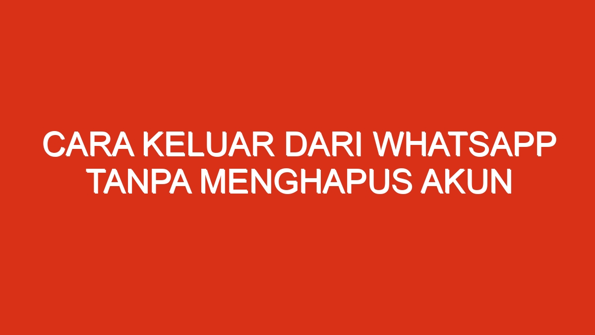 Akun mengeluarkan logout cepat hapus tanpa
