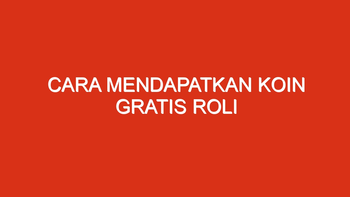 Koin mendapatkan capit