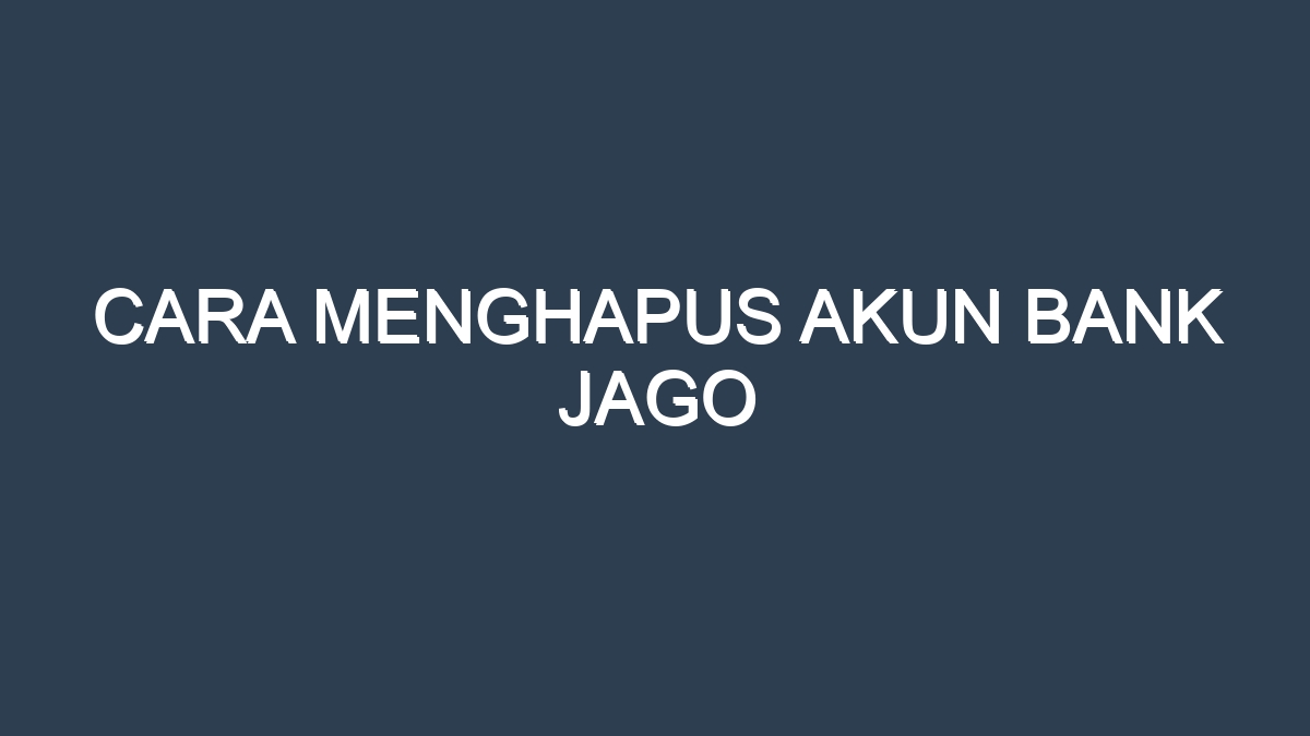 Aplikasi jago akun pemula