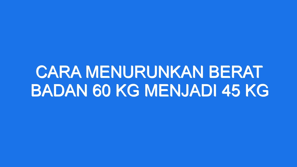 Berat badan wanita