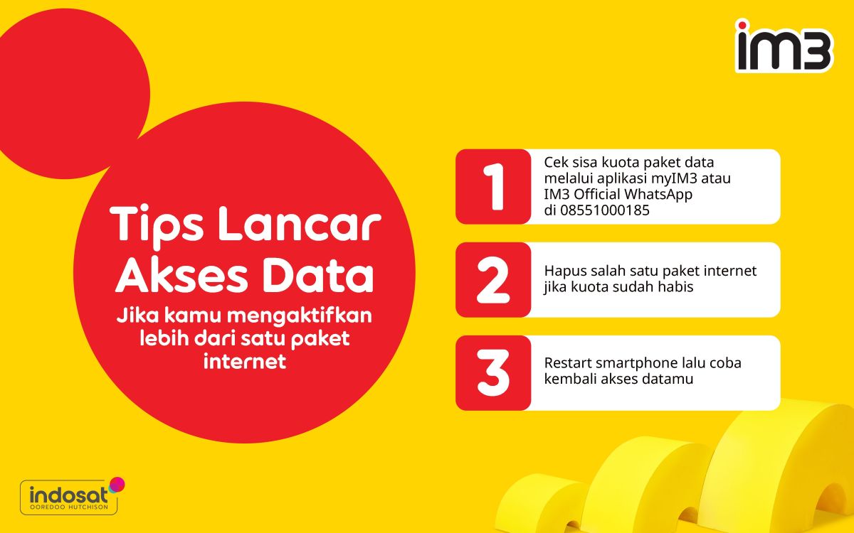 Cara klaim bonus kuota indosat