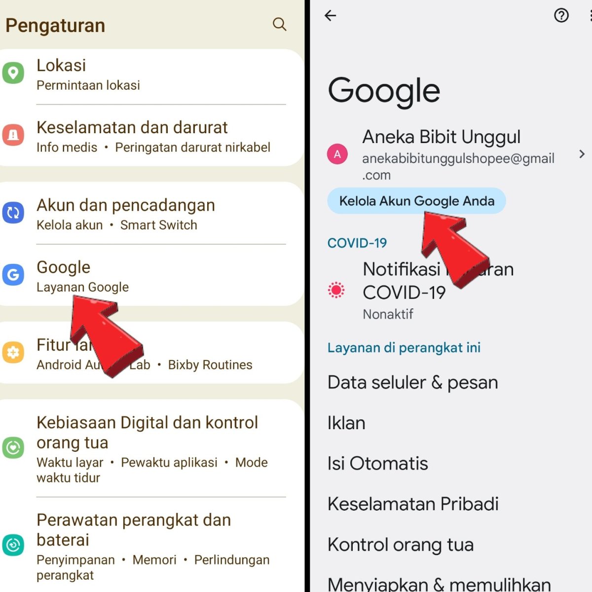 Akun aplikasi terhubung cek hipoin pada keamanan langkah klik sudah lanjut jika
