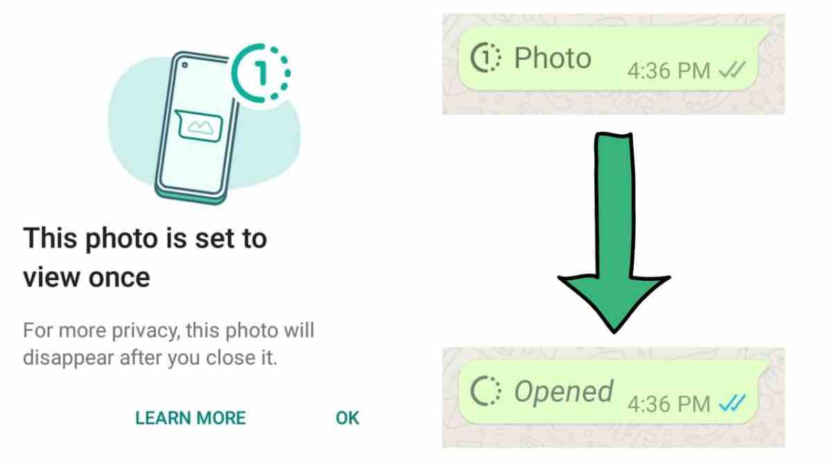 Cara melihat kembali view once di whatsapp