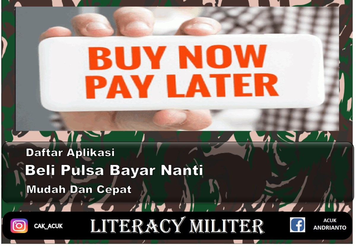 Beli pulsa bayar nanti