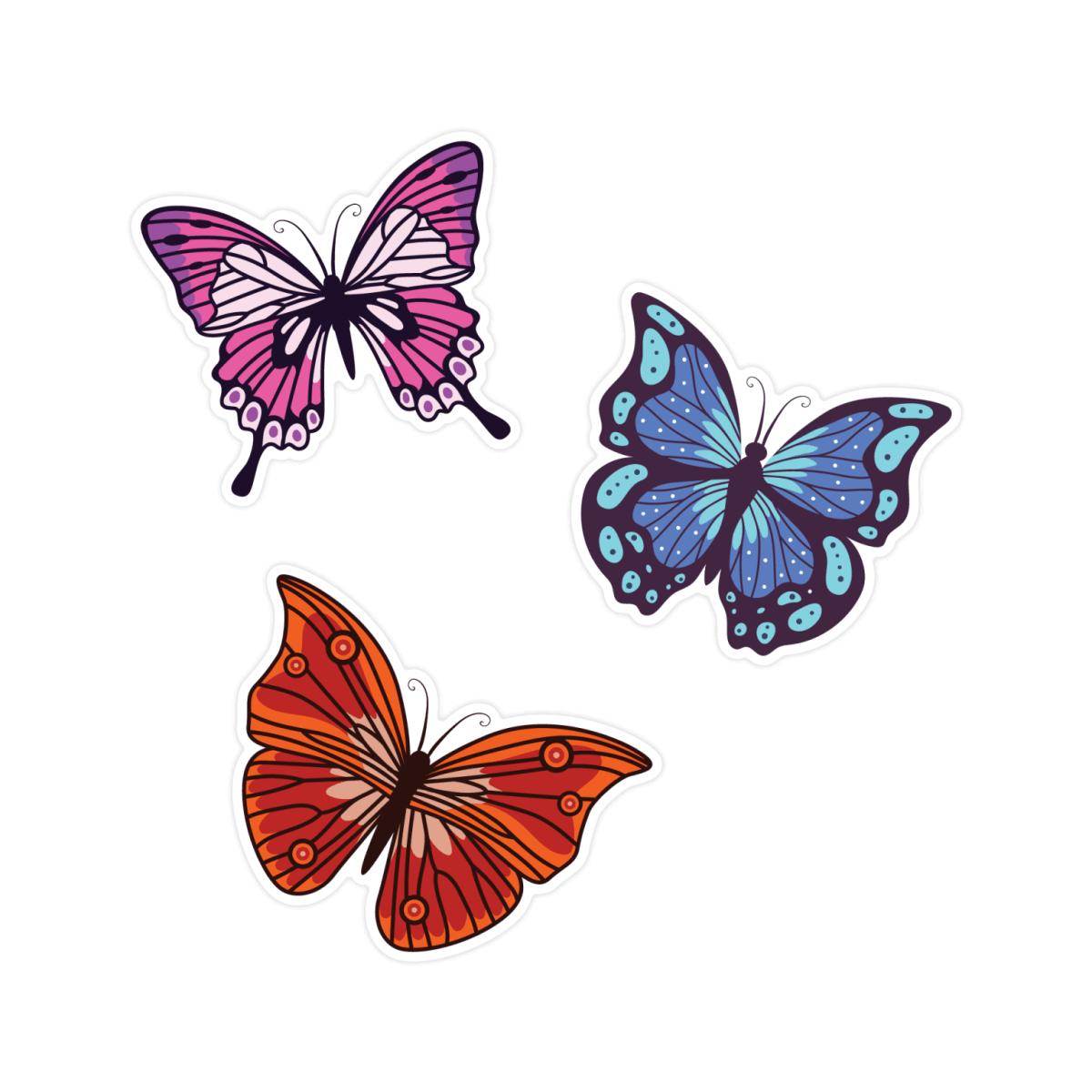Wallpaper kupu kupu aesthetic