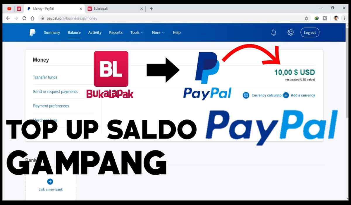 Top up dana via paypal murah