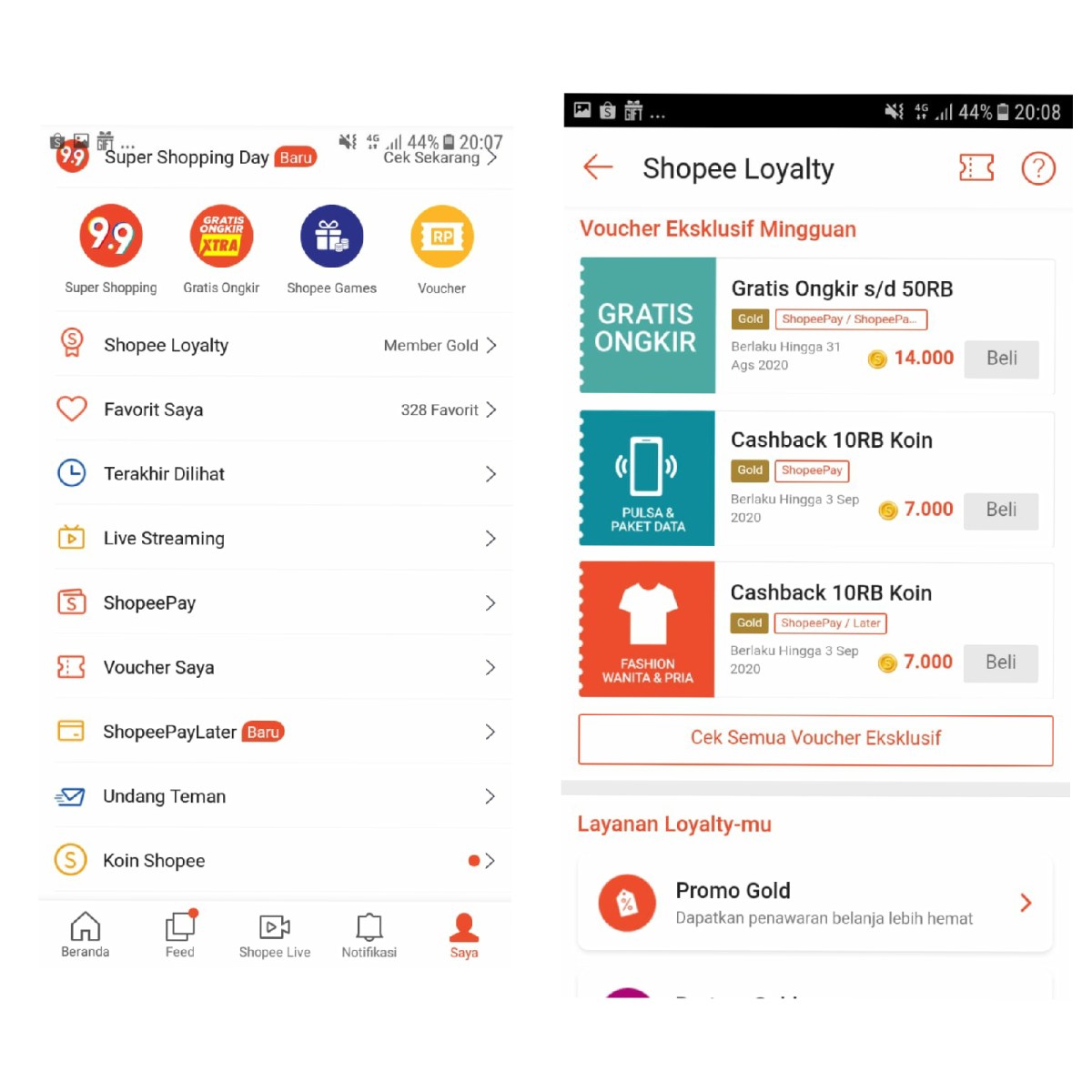 Cara mendapatkan voucher gratis ongkir shopee yang sudah habis