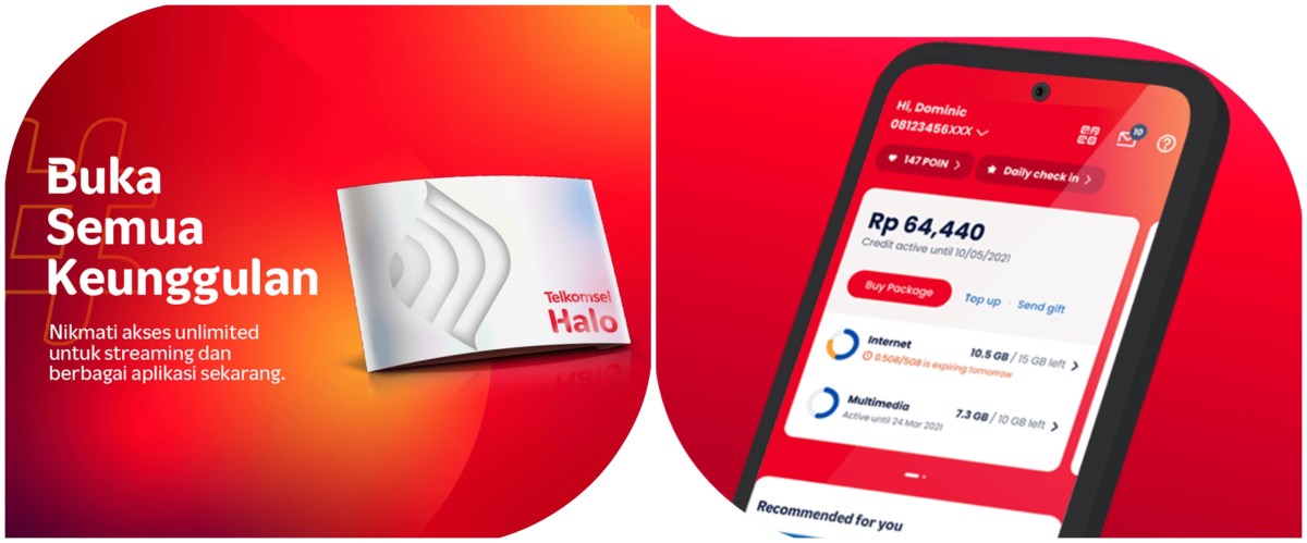 Cara buka blokir kartu halo yang telat bayar