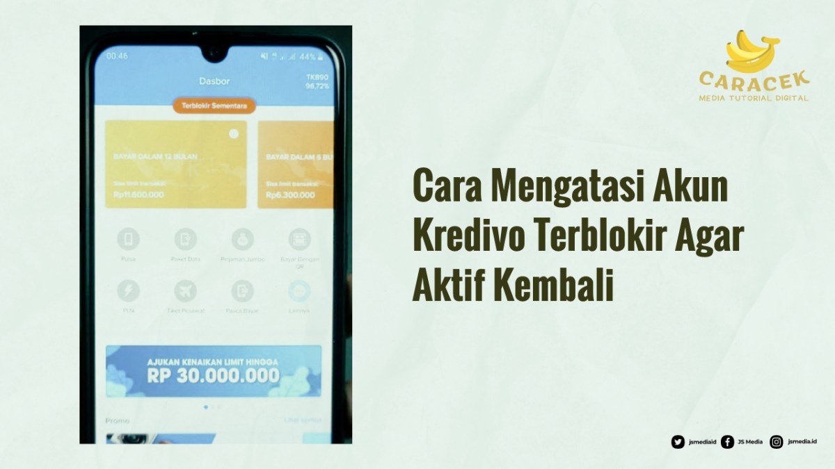 Kredivo terblokir sementara apa bisa aktif kembali