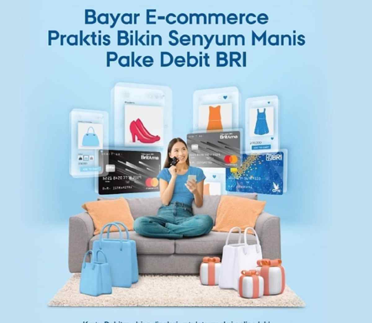 Berapa potongan atm bri per bulan