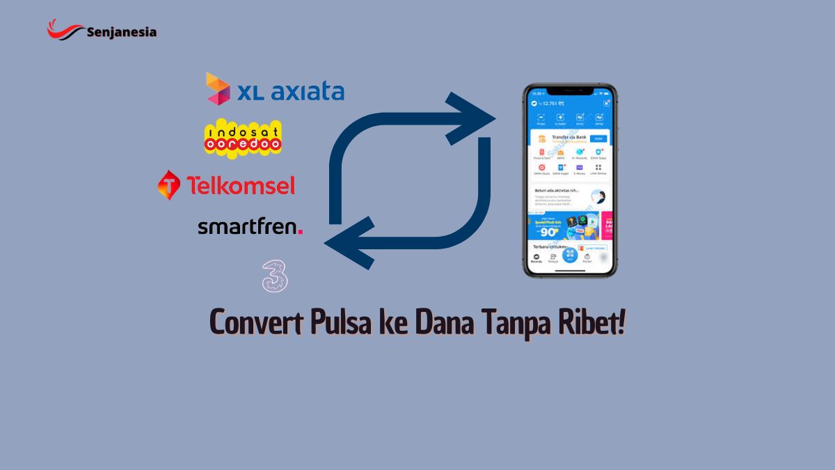 Convert pulsa ke dana minimal 5 ribu