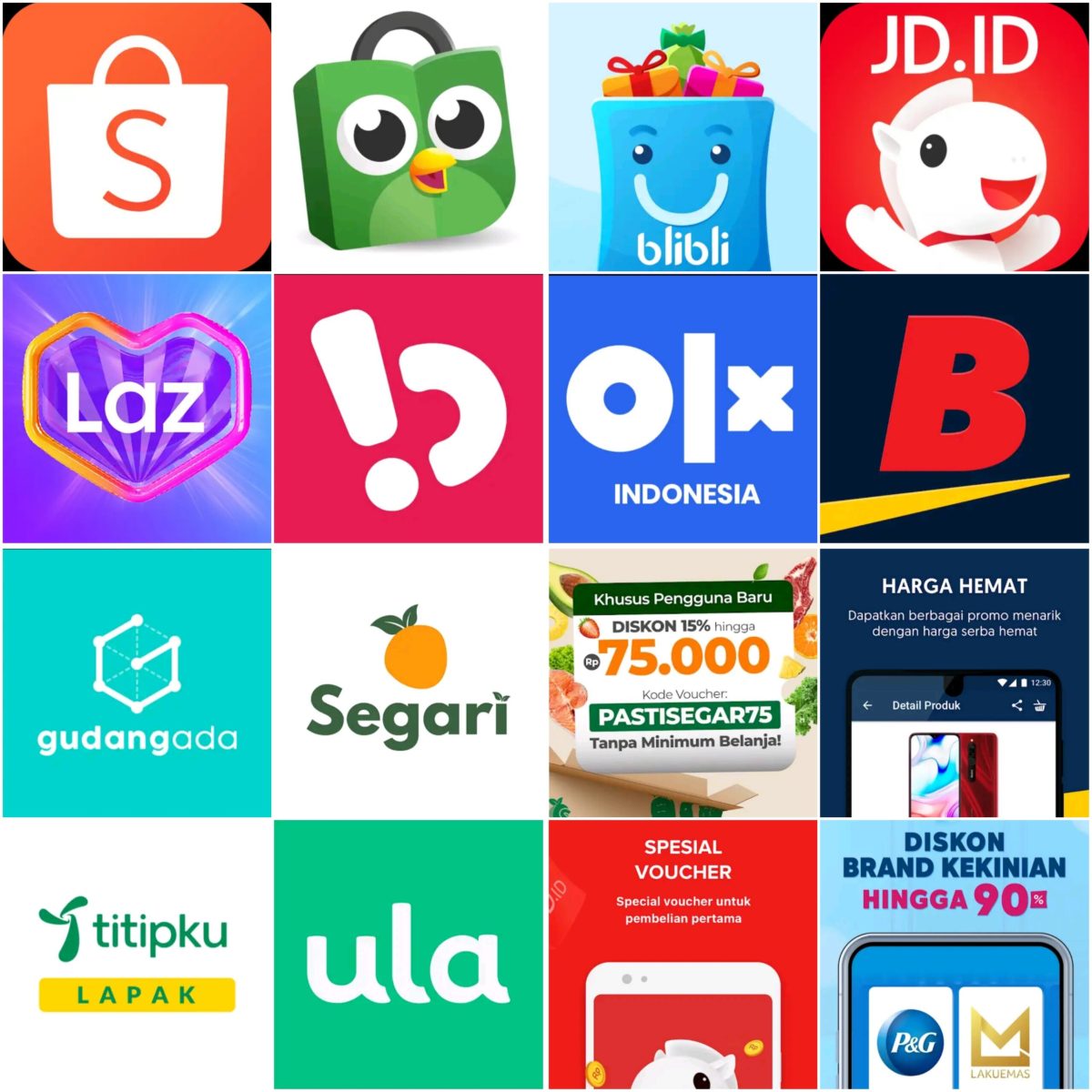 Aplikasi belanja online termurah