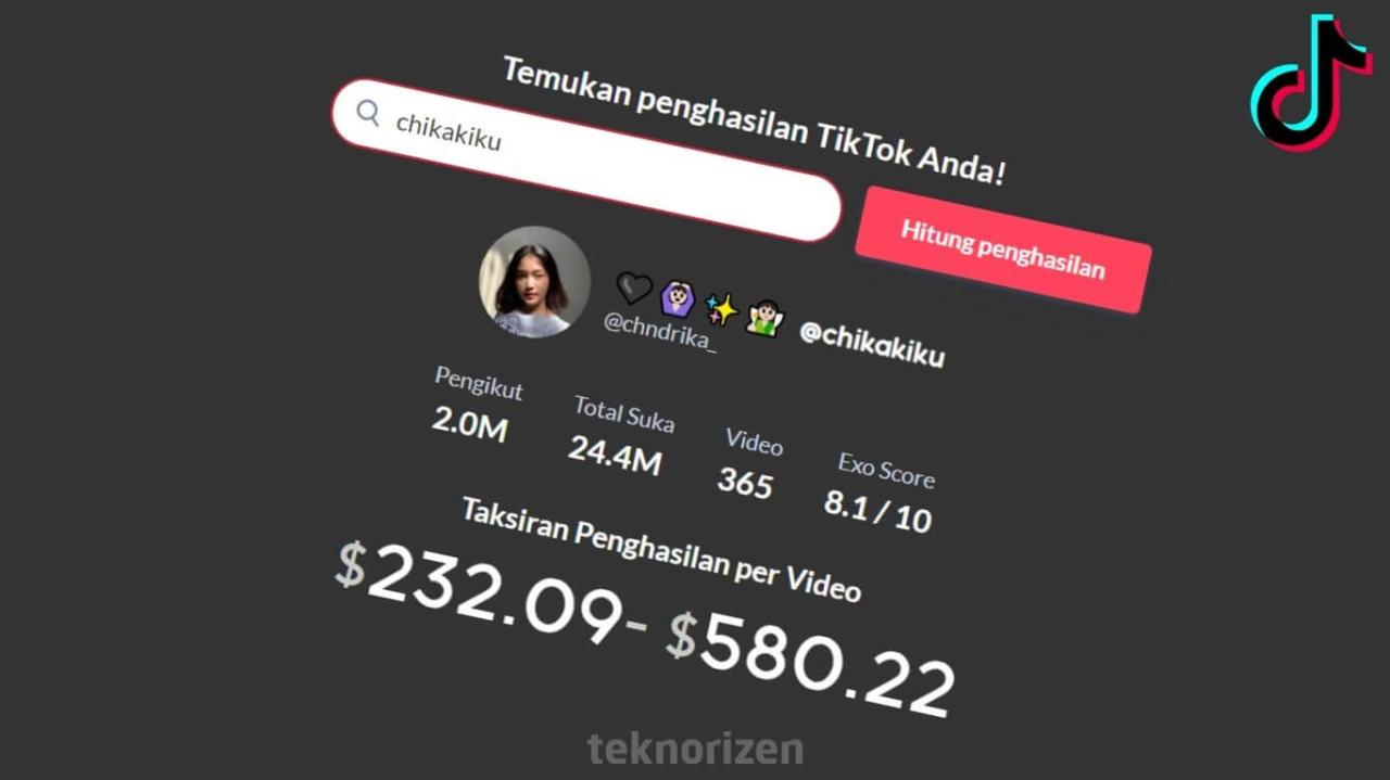 Likigram com tiktok money calculator