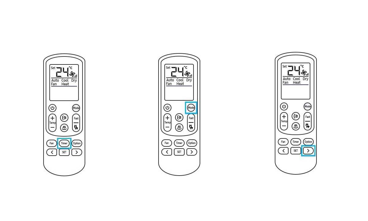 Arti lambang pada remote ac samsung