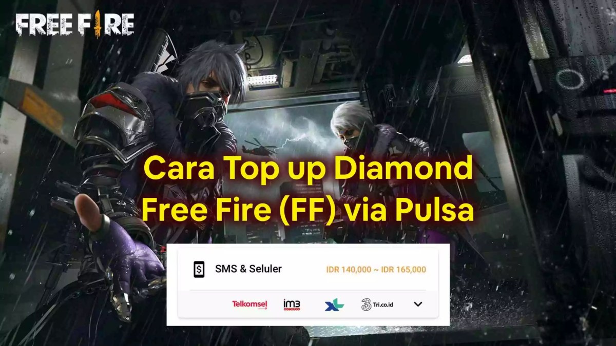 Cara top up ff pakai pulsa smartfren